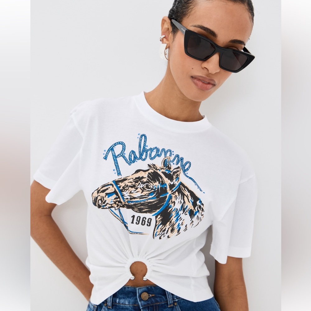 NWT rabanne t shirt